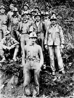 Crew from Island Mountain Mine, wpH461