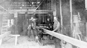 Clarke and Mcintyre's new sawmill in Wells, wpH760