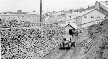 Heating plant and wood supply, Cariboo Gold Quartz, wpH790