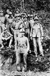 Crew from Island Mountain Mine, wpH461